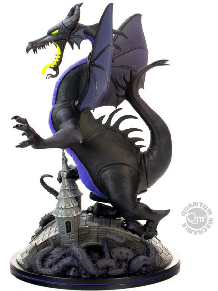 QMx Disney Sleeping Beauty Q-Fig Max Elite Maleficent Dragon Figure
